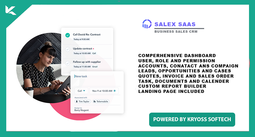 SaleX SaaS - Business Sales CRM